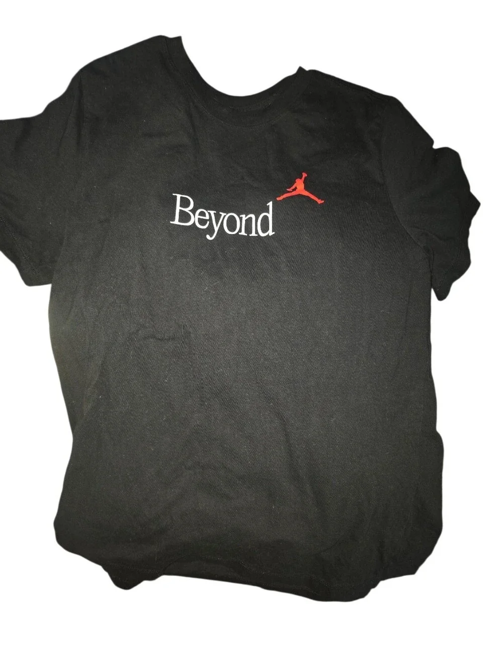 Black Jordan Beyond Graphic Tee EUC. Size Medium